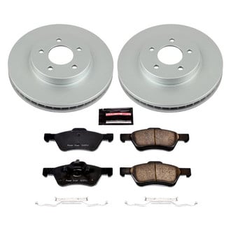 PowerStop® - Z17 Evolution Geomet® Plain Front Brake Kit