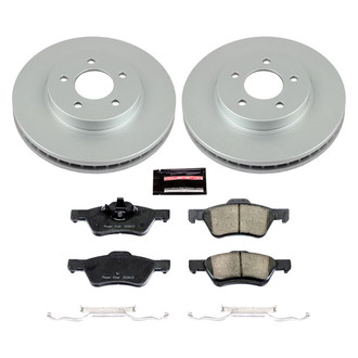 PowerStop® - Z17 Evolution Geomet® Plain Front Brake Kit