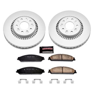 PowerStop® CRK4599 - Z17 Evolution Geomet® Plain Front Brake Kit