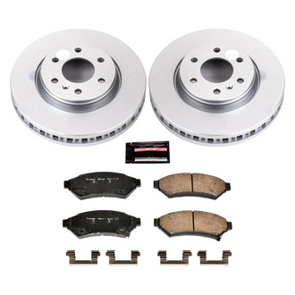 PowerStop® - Z17 Evolution Geomet® Plain Front Brake Kit