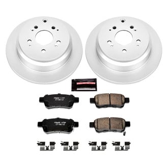 PowerStop® - Z17 Evolution Geomet® Plain Rear Brake Kit