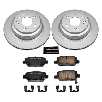 PowerStop® - Z17 Evolution Geomet® Plain Rear Brake Kit