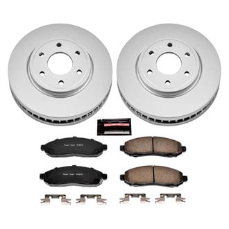 PowerStop® - Z17 Evolution Geomet® Plain Front Brake Kit