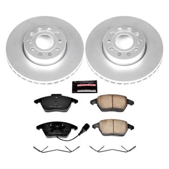 PowerStop® - Z17 Evolution Geomet® Plain Front Brake Kit