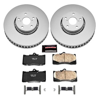 PowerStop® - Z17 Evolution Geomet® Plain Front Brake Kit