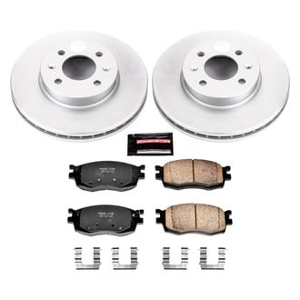 PowerStop® - Z17 Evolution Geomet® Plain Front Brake Kit