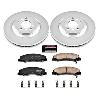 PowerStop® - Z17 Evolution Geomet® Plain Front Brake Kit
