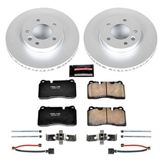 PowerStop® - Z17 Evolution Geomet® Plain Front Brake Kit