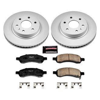 PowerStop® CRK4657 - Z17 Evolution Geomet® Plain Front Brake Kit
