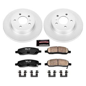 PowerStop® - Z17 Evolution Geomet® Plain Rear Brake Kit