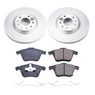 PowerStop® - Z17 Evolution Geomet® Plain Front Brake Kit