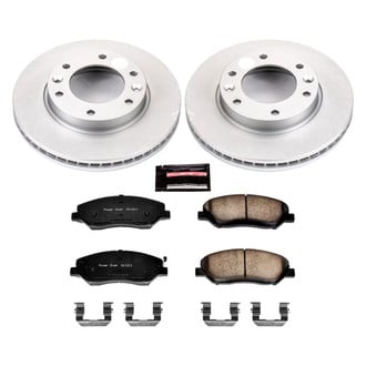 PowerStop® - Z17 Evolution Geomet® Plain Front Brake Kit