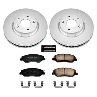 PowerStop® - Z17 Evolution Geomet® Plain Front Brake Kit