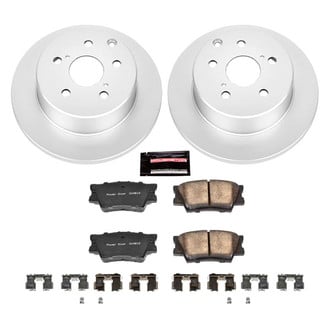 PowerStop® - Z17 Evolution Geomet® Plain Rear Brake Kit