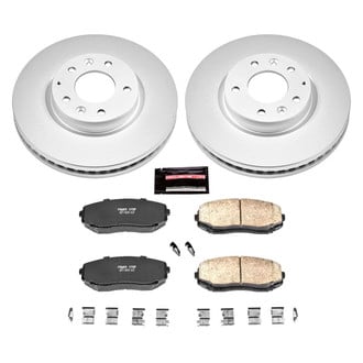 PowerStop® - Z17 Evolution Geomet® Plain Front Brake Kit