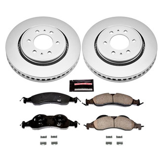 PowerStop® - Z17 Evolution Geomet® Plain Front Brake Kit