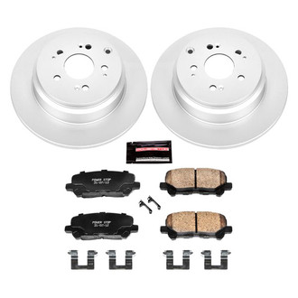 PowerStop® CRK4685 - Z17 Evolution Geomet® Plain Rear Brake Kit
