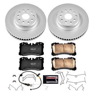 PowerStop® - Z17 Evolution Geomet® Plain Front Brake Kit