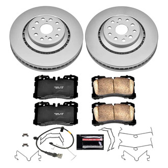 PowerStop® - Z17 Evolution Geomet® Plain Front Brake Kit