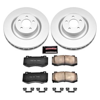 PowerStop® - Z17 Evolution Geomet® Plain Front Brake Kit