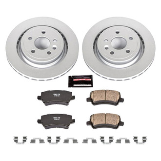 PowerStop® - Z17 Evolution Geomet® Plain Rear Brake Kit