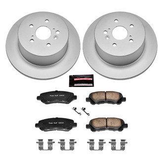 PowerStop® - Z17 Evolution Geomet® Plain Rear Brake Kit