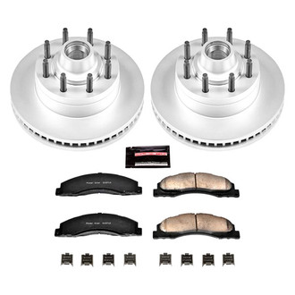 PowerStop® - Z17 Evolution Geomet® Plain Front Brake Kit