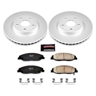 PowerStop® - Z17 Evolution Geomet® Plain Front Brake Kit