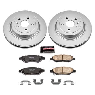 PowerStop® - Z17 Evolution Geomet® Plain Rear Brake Kit