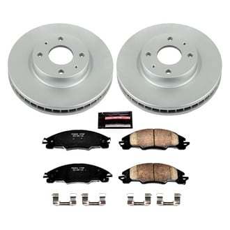 PowerStop® - Z17 Evolution Geomet® Plain Front Brake Kit
