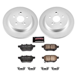PowerStop® - Z17 Evolution Geomet® Plain Rear Brake Kit