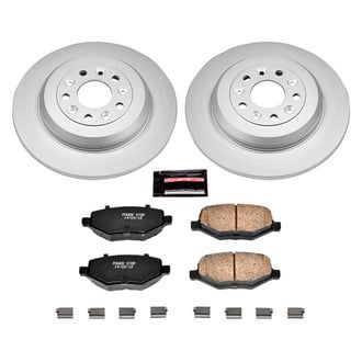 PowerStop® CRK4744 - Z17 Evolution Geomet® Plain Rear Brake Kit