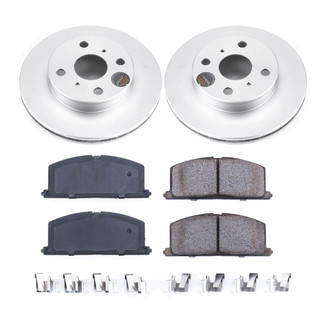 PowerStop® - Z17 Evolution Geomet® Plain Front Brake Kit