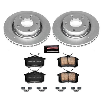 PowerStop® - Z17 Evolution Geomet® Plain Rear Brake Kit