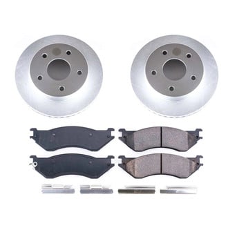 PowerStop® - Z17 Evolution Geomet® Plain Front Brake Kit