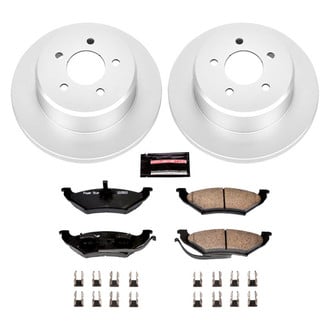PowerStop® - Z17 Evolution Geomet® Plain Rear Brake Kit