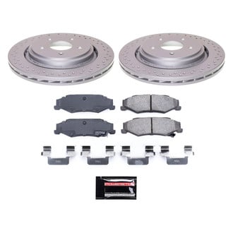 PowerStop® - Z17 Evolution Geomet® Plain Rear Brake Kit