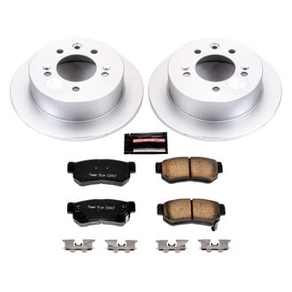 PowerStop® - Z17 Evolution Geomet® Plain Rear Brake Kit