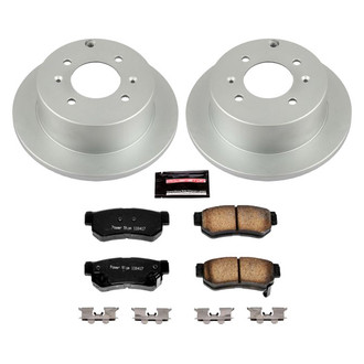 PowerStop® - Z17 Evolution Geomet® Plain Rear Brake Kit