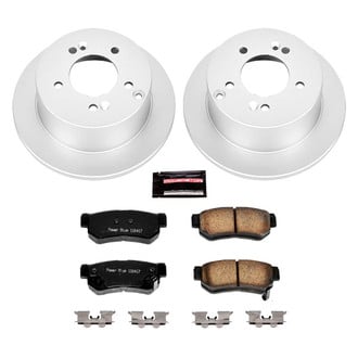 PowerStop® CRK5214 - Z17 Evolution Geomet® Plain Rear Brake Kit