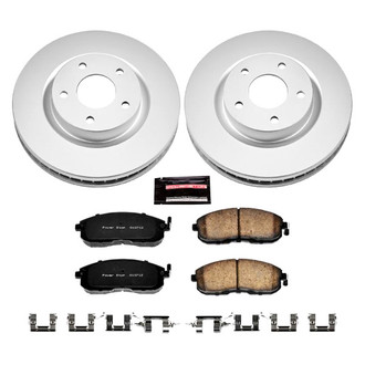 PowerStop® - Z17 Evolution Geomet® Plain Front Brake Kit