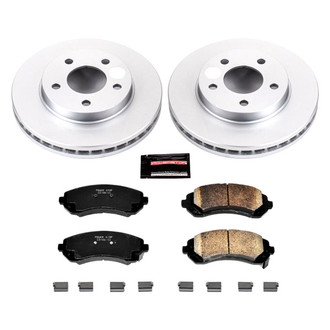PowerStop® - Z17 Evolution Geomet® Plain Front Brake Kit