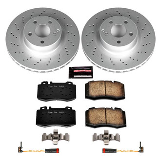 PowerStop® - Z17 Evolution Geomet® Plain Front Brake Kit