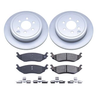 PowerStop® - Z17 Evolution Geomet® Plain Rear Brake Kit