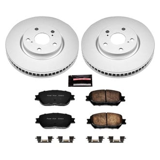 PowerStop® - Z17 Evolution Geomet® Plain Front Brake Kit