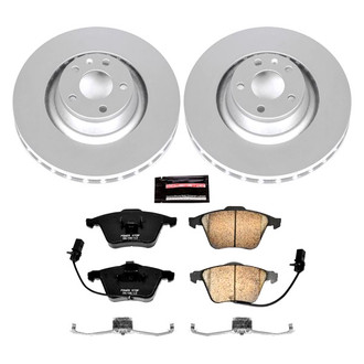 PowerStop® - Z17 Evolution Geomet® Plain Front Brake Kit