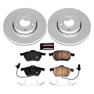 PowerStop® - Z17 Evolution Geomet® Plain Front Brake Kit