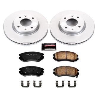PowerStop® - Z17 Evolution Geomet® Plain Front Brake Kit