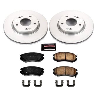 PowerStop® - Z17 Evolution Geomet® Plain Front Brake Kit