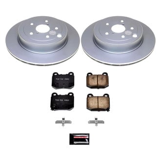 PowerStop® - Z17 Evolution Geomet® Plain Rear Brake Kit